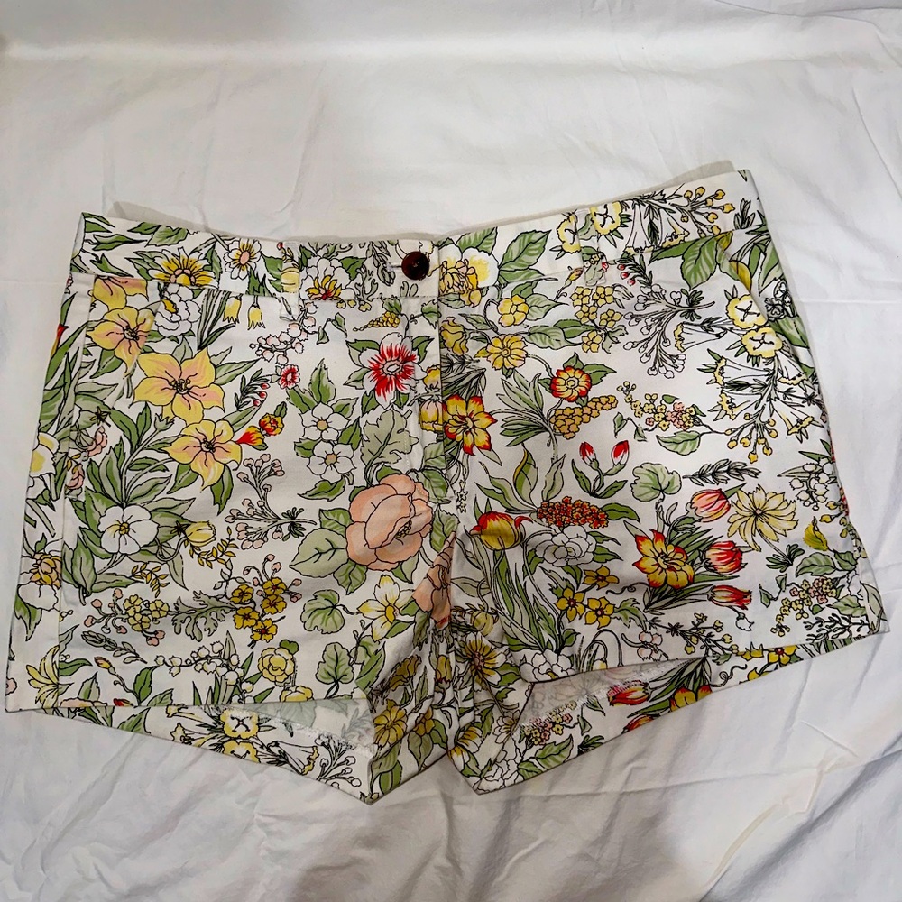 Gap floral summer shorts khaki by gap